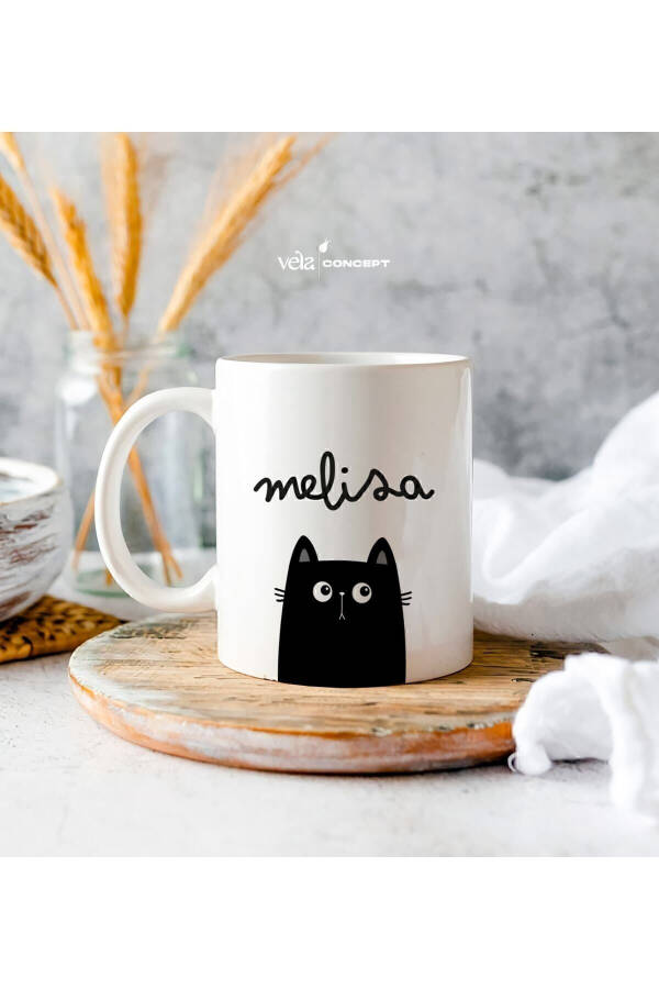 Personalized Cat Mug with Name - Birthday Gift - Gift for Friend - 2