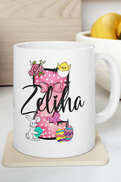 Personalized Ceramic Coffee and Tea Mug with Name - 1