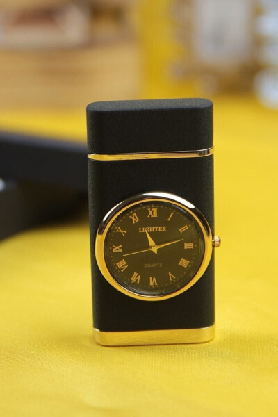 Personalized Luxury Clock Gas Lighter - 8