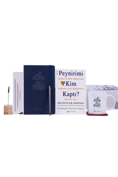 Personalized Motivation Gift Set / Birthday Gift for a Friend - KITAPLI HEDIYE (1)