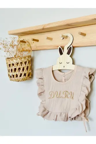 Personalized Multi Muslin Baby Bib & Burp Cloth - 1