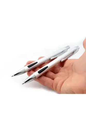 Personalized Name 2-Piece Pen Set, New Year's-Grey - 3