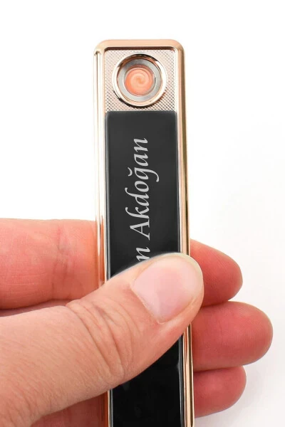 Personalized Name Printed Rechargeable USB Touch Electronic Lighter - Modazone (1)