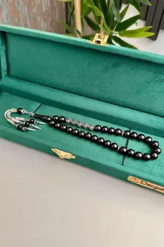 Personalized Oltu Stone Tasbih Ott20 - 1