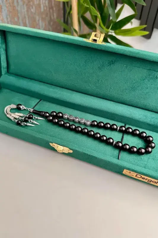 Personalized Oltu Stone Tasbih Ott20 - 1