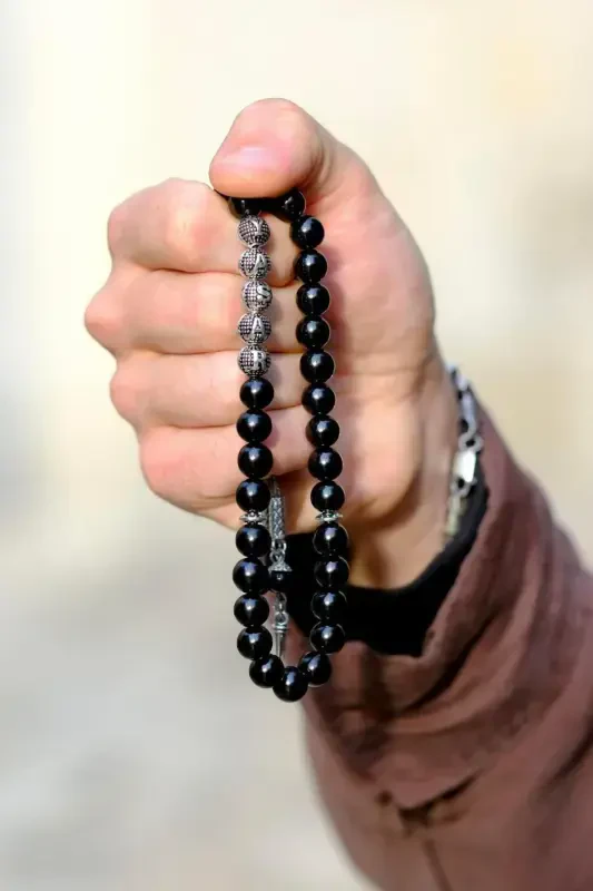 Personalized Oltu Stone Tasbih Ott20 - 3