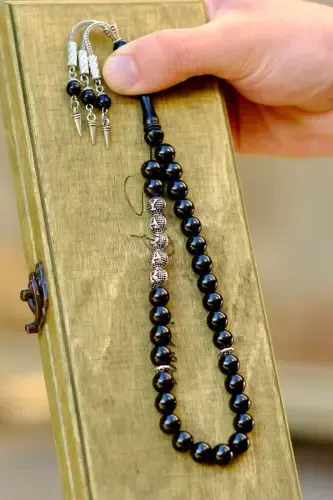 Personalized Oltu Stone Tasbih Ott20 - 5
