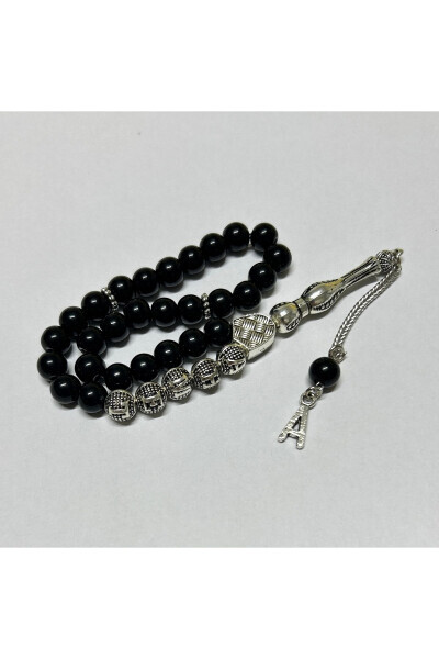 Personalized Onyx Stone Tasbih (Specify the Name You Want to Be Written in the Question-Answer Section) - 6