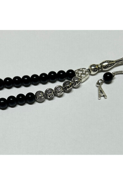 Personalized Onyx Stone Tasbih (Specify the Name You Want to Be Written in the Question-Answer Section) - 7