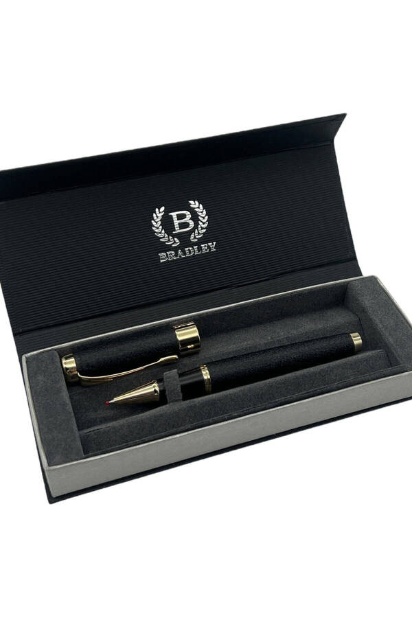 Personalized Stylish Design Boxed Roller Signature Pen - 3