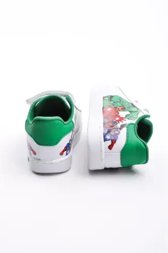 Первые шаги Туфли Мальчик Малыш Первые шаги Туфли Ортопедическая Подошва Туфли Халк Малыш Светящиеся - 8