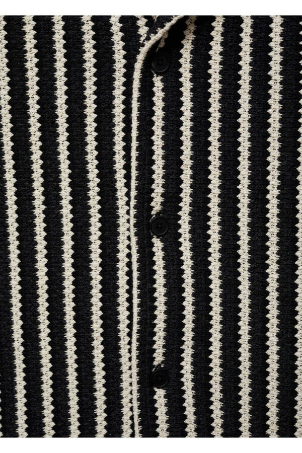 Peshin toʻqilgan triko koʻylak - 5