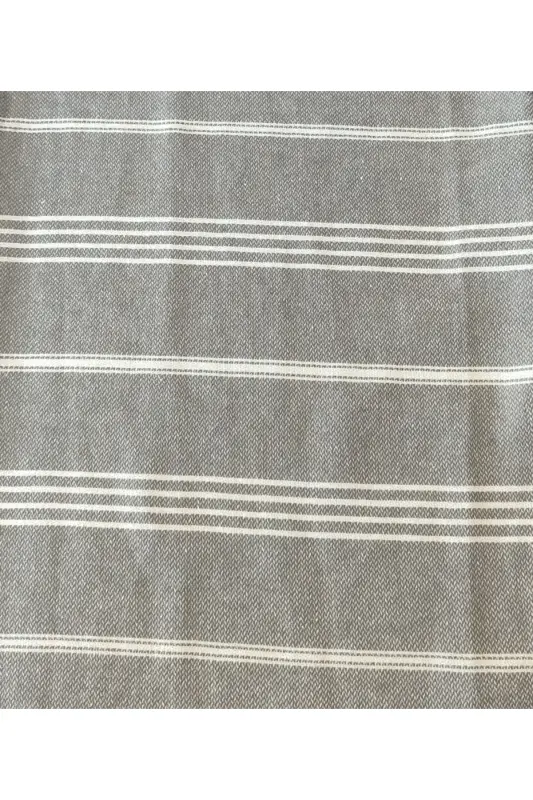 Пешмол халат, кул ранг, Нурай нақши, 100% пахта - 3