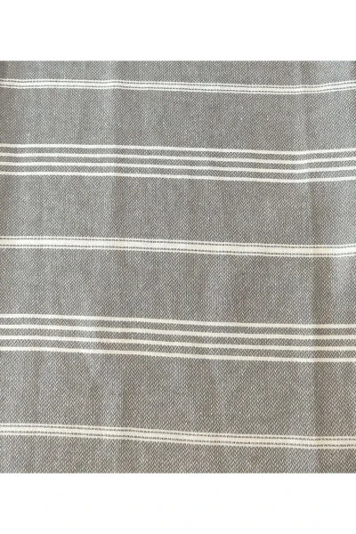 Pestemal Bathrobe, Gray, Nuray Pattern, 100% Cotton - 3