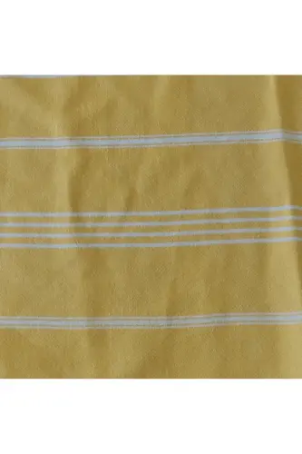 Peştemal Bornoz, Sarı , Nuray Desen , %100 Pamuk-Sarı - 3