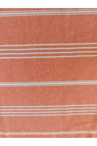 Peştemal Bornoz, Turuncu ,Nuray Desen %100 Pamuk-Turuncu - 3