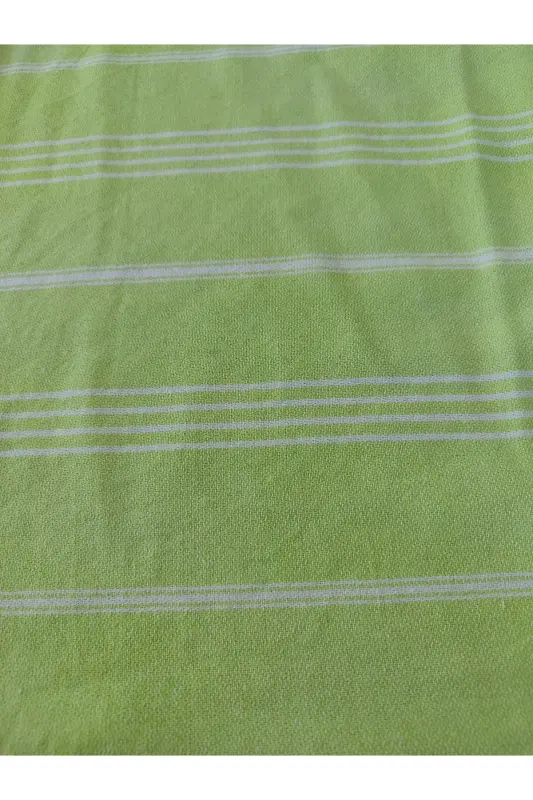 Пештемаль Халат, Фисташковый Зеленый, Узор Нурай, 100% Хлопок-Фисташковый Зеленый - PEŞTANOZ