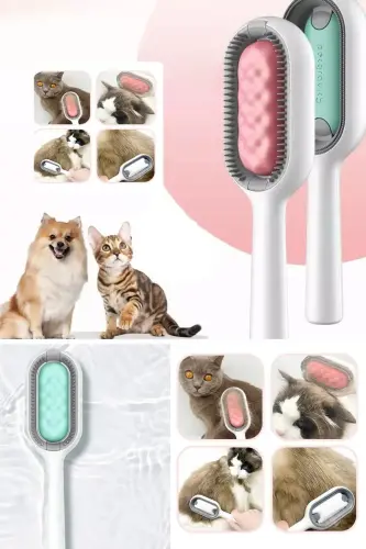 Pet Hair Remover with Wet Wipe Dispenser, Dust Collector, Lint Remover Comb - 3