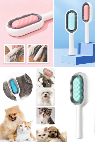 Pet Hair Remover with Wet Wipe Dispenser, Dust Collector, Lint Remover Comb - 1