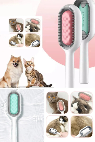 Pet Hair Remover with Wet Wipe Dispenser, Dust Collector, Lint Remover Comb - 4