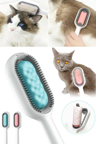 Pet Hair Remover with Wet Wipe Dispenser, Dust Collector, Lint Remover Comb - 6