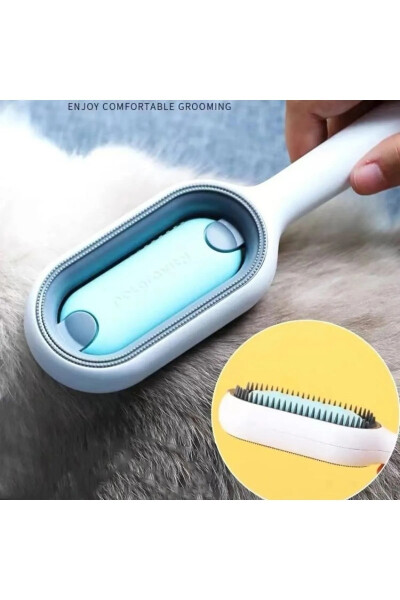 Pet Hair Remover with Wet Wipe Dispenser, Dust Collector, Lint Remover Comb - 7