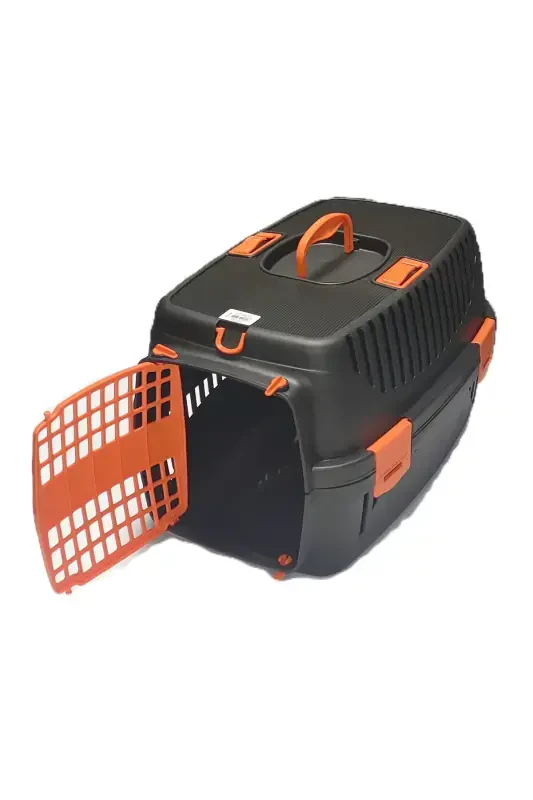 Pet Taşıma Kafesi-SİYAH - 1