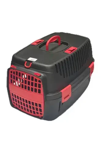 Pet Taşıma Kafesi-SİYAH - PLASTART (1)