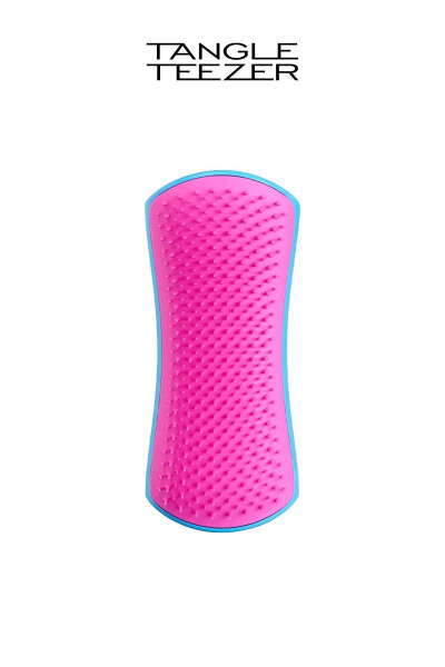 Pet Teezer Deshedding Grooming Brush Large Blue Pink Dog Grooming Brush - 3