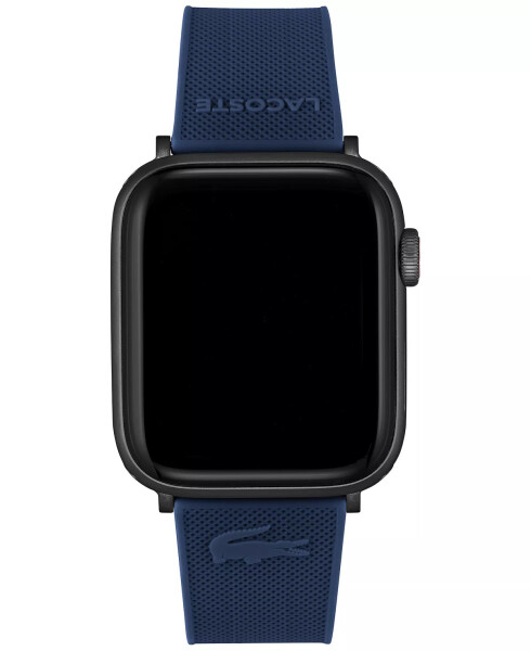 Petit Pique Apple Watch® 42mm/44mm uchun ko'k silikon tasma - 1