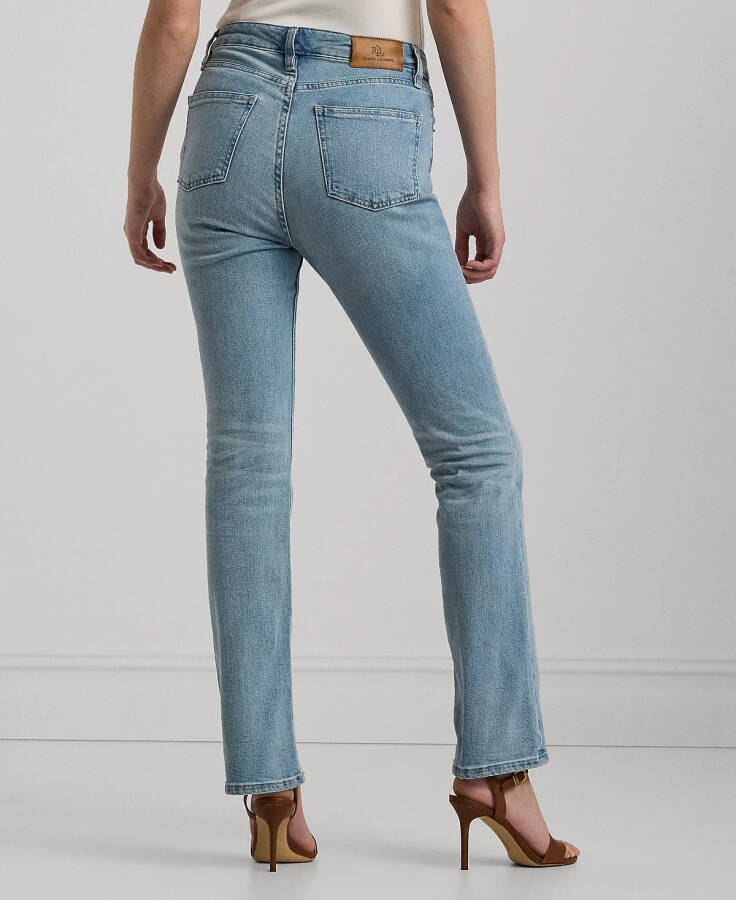 Petite High-Rise Bootcut Jeans Blue - 2