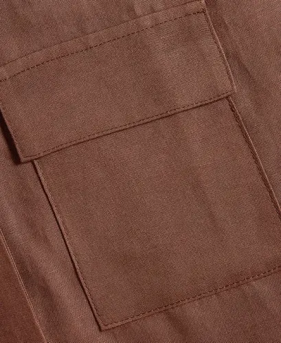 Petite Linen-Blend Short-Sleeve Button-Front Shirt, Exclusively at Modazone - Copper Moon - I.N.C. INTERNATIONAL CONCEPTS (1)