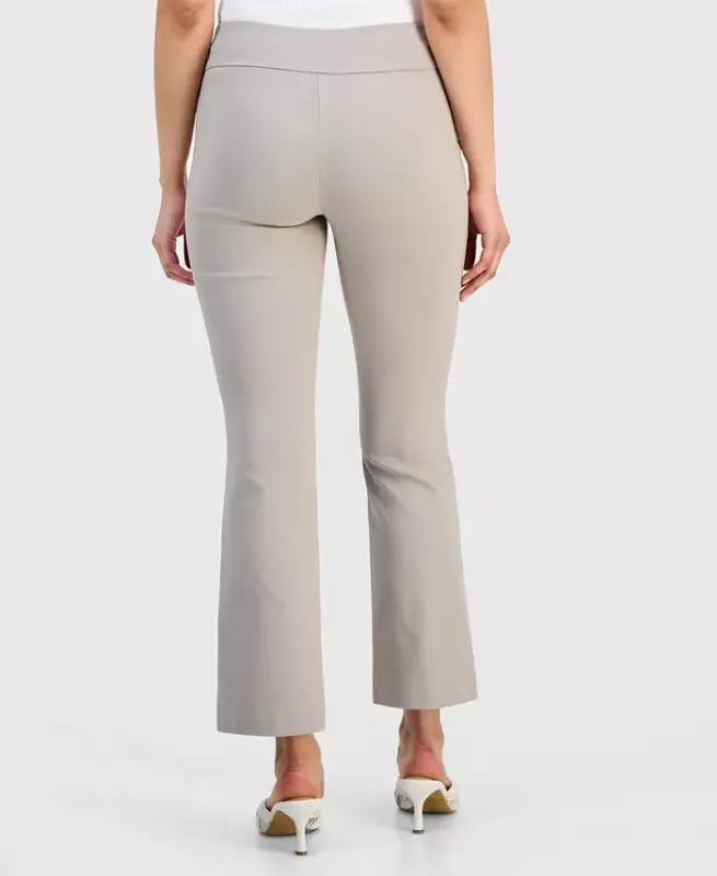 Petite Mid-Rise Bootcut Pantolon, Petite & Petite Short, Modazone için yaratıldı - 3