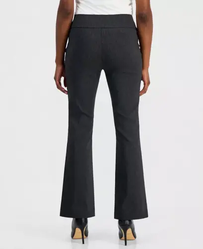Petite Mid-Rise Bootcut Pants, Petite & Petite Short, Created for Modazone - 2