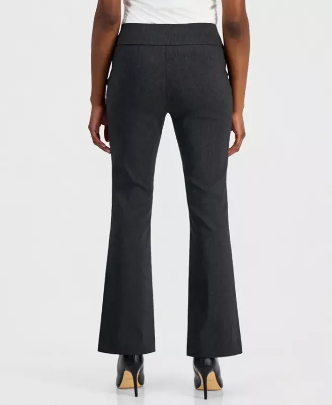 Petite Mid-Rise Bootcut Pants, Petite & Petite Short, Created for Modazone - 2