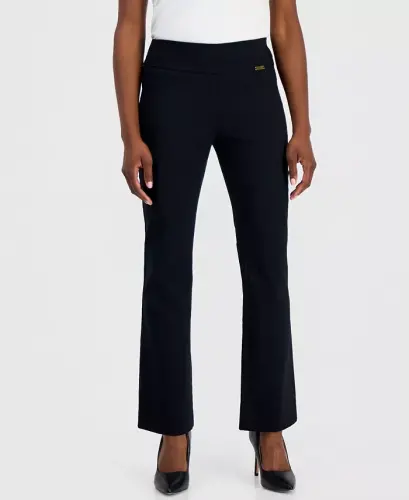 Petite Mid-Rise Bootcut Pants, Petite & Petite Short, Created for Modazone - 2