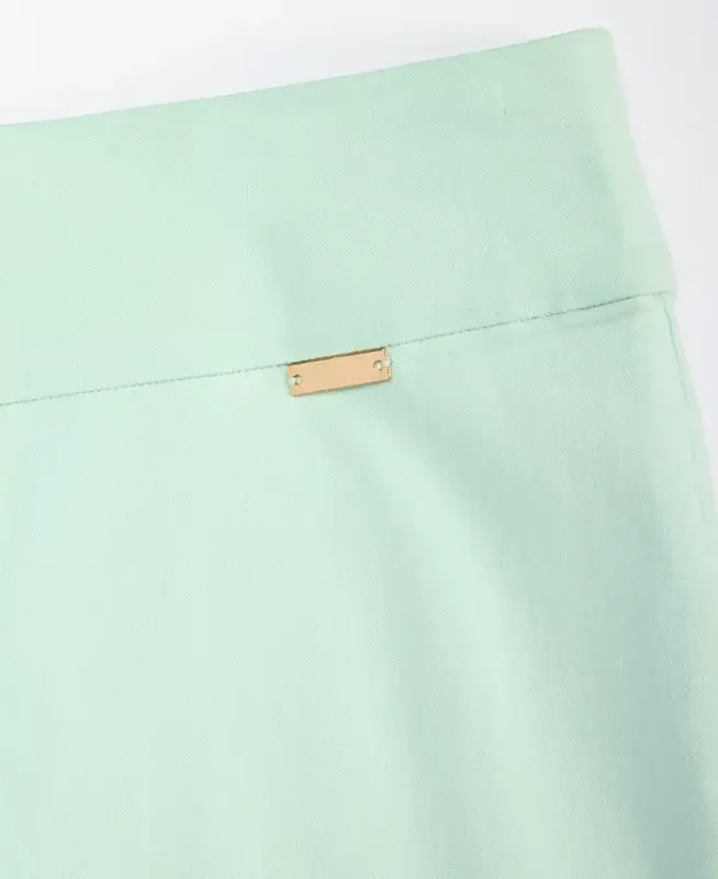 Petite Mid-Rise Bootcut Pants, Petite & Petite Short, Created for Modazone - Fuzzy Green - 3