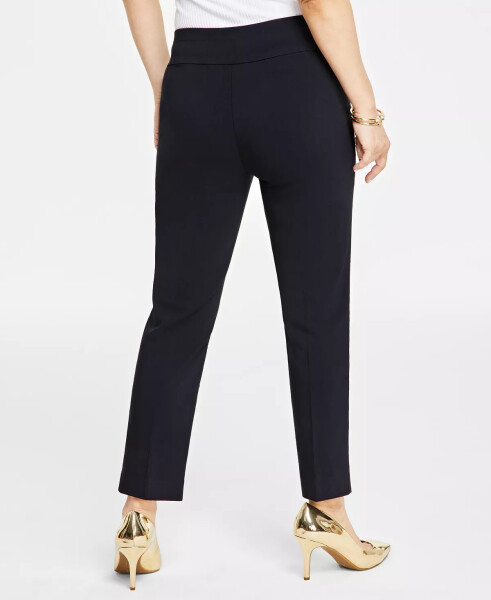 Petite Mid-Rise Crop Pants, Created for Modazone Deep Black - 8