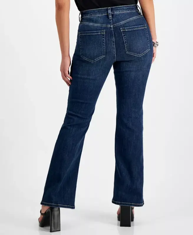 Petite Oʻrta Balandlikdagi Klosli Denim Jinslar, Modazone uchun yaratilgan - 2