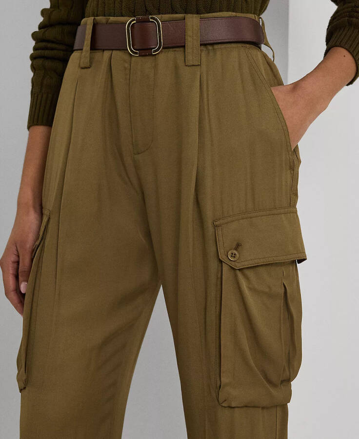 Petite Utility Cargo Pants Honey Tan - 3