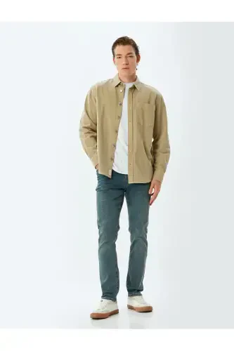 Erkek Jean Pantolon 5WAM40078ID PETROL - 1