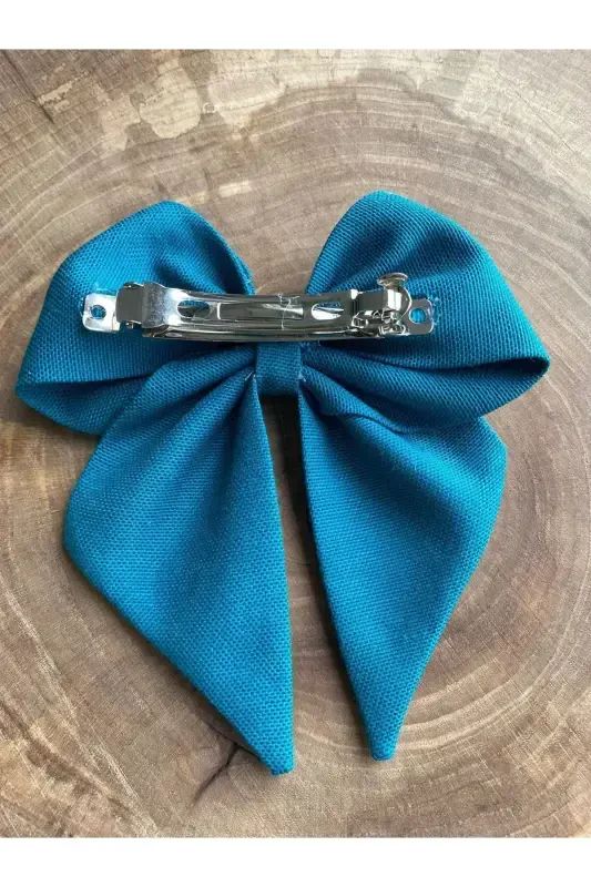 Petrol Green Ribbon Buckle / Bow Buckle / Summer Buckle-Petrol Blue - 4