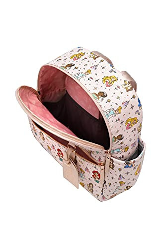 Petunia Pickle Bottom Ace Backpack | Diaper Bag | Diaper Bag Backpack for Parents | Baby Diaper Bag | Stylish and Spacious Backpack for On-the-Go Moms and Dads | Disney Princess - Petunia (1)