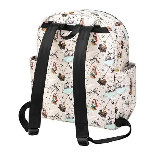Petunia Pickle Bottom Ace Backpack - Multi-Function Diaper Bag with Insulated Pockets and Changing Pad - Wide Zip-top for Easy Access to Contents - Halloween Town - 2
