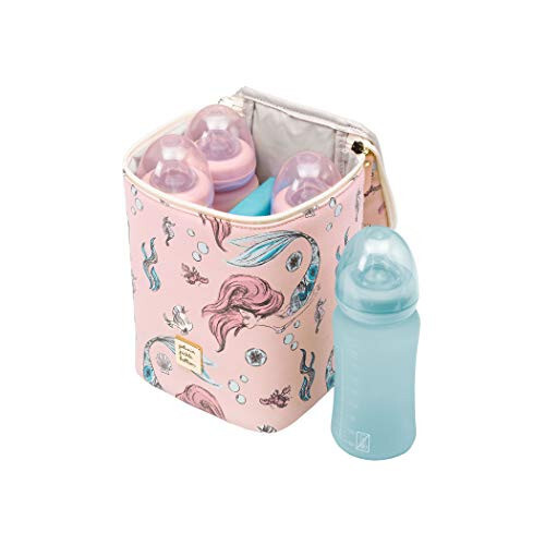 Petunia Pickle Bottom Baby Cooler Bag | Perfect for Baby Bottles and Snacks | Insulated & Reusable Bottle Cooler and Baby Holder | Little Mermaid - 2