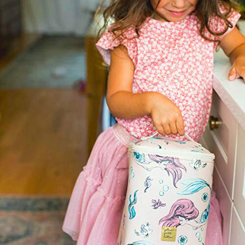 Petunia Pickle Bottom Baby Cooler Bag | Perfect for Baby Bottles and Snacks | Insulated & Reusable Bottle Cooler and Baby Holder | Little Mermaid - 4