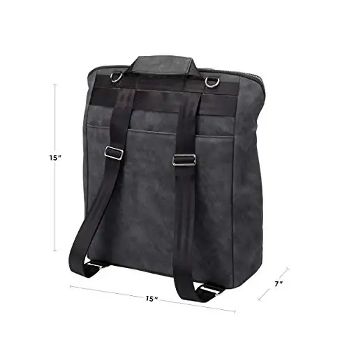 Petunia Pickle Bottom Cinch Convertible Backpack | Baby Diaper Bag for Parents | Stylish, Spacious, Secure Backpack - 4