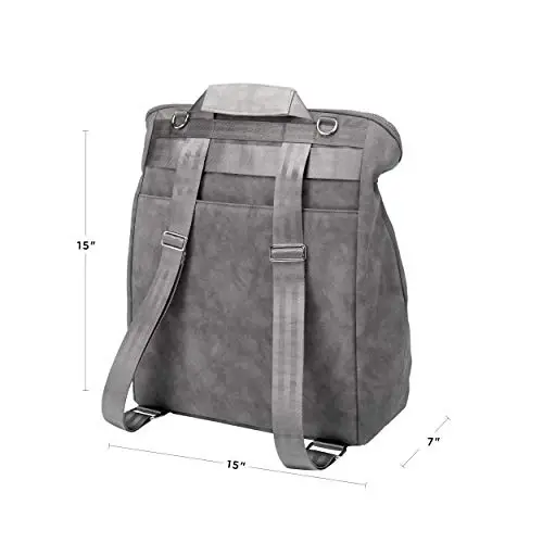 Petunia Pickle Bottom Cinch Convertible Backpack | Baby Diaper Bag for Parents | Stylish, Spacious, Secure Backpack - 4