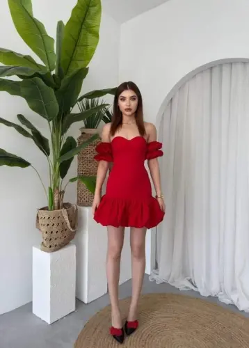 Peyda Strapless Dress - 6