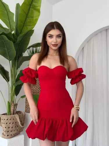 Peyda Strapless Dress - 7